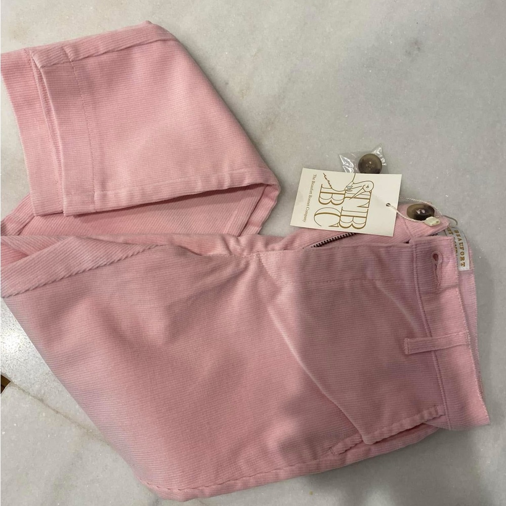 The Beaufort Bonnet Company Pink Corduroy Pep Club Pants